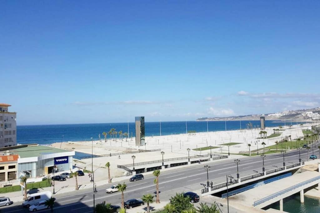 Vue Sur Mer Avec 2 Terrasses - 100M² - Sur La Cote Tangier Bagian luar foto