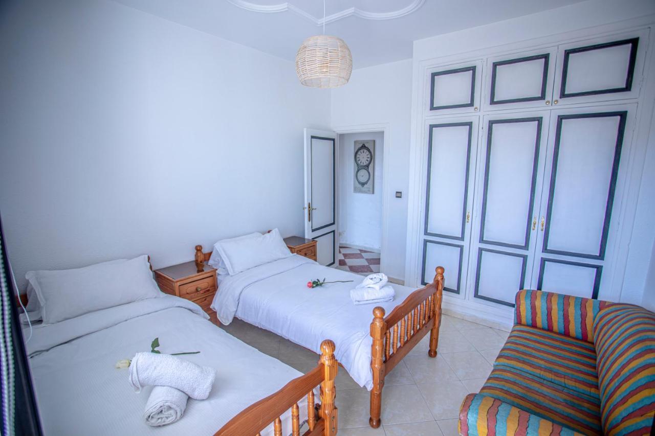 Vue Sur Mer Avec 2 Terrasses - 100M² - Sur La Cote Tangier Bagian luar foto