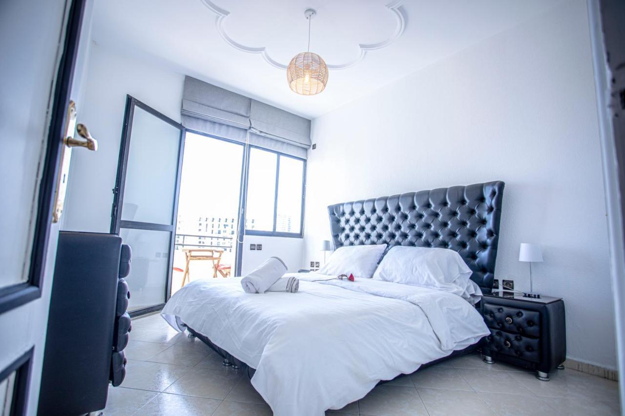 Vue Sur Mer Avec 2 Terrasses - 100M² - Sur La Cote Tangier Bagian luar foto